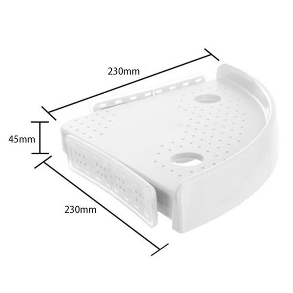 bathroom storage & organization corner shelf triple-cornered wall mount holder rack non-marking with hooks easy to install
bathroom storage & organization corner shelf triple-cornered wall mount holder rack non-marking with hooks easy to install
