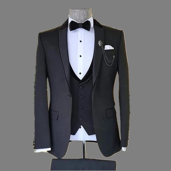men's suits & blazers classic black 3 pieces slim fit groom wedding dress man business blazer tuxedo (jacket +pants+ vest), White;black
men's suits & blazers classic black 3 pieces slim fit groom wedding dress man business blazer tuxedo (jacket +pants+ vest), White;black