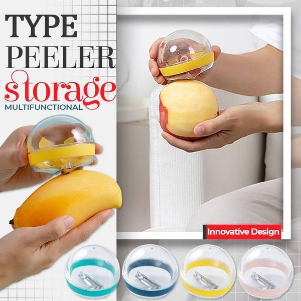 party favor multifunctional storage type peeler household round peeling fruit apple knife with barrel
party favor multifunctional storage type peeler household round peeling fruit apple knife with barrel