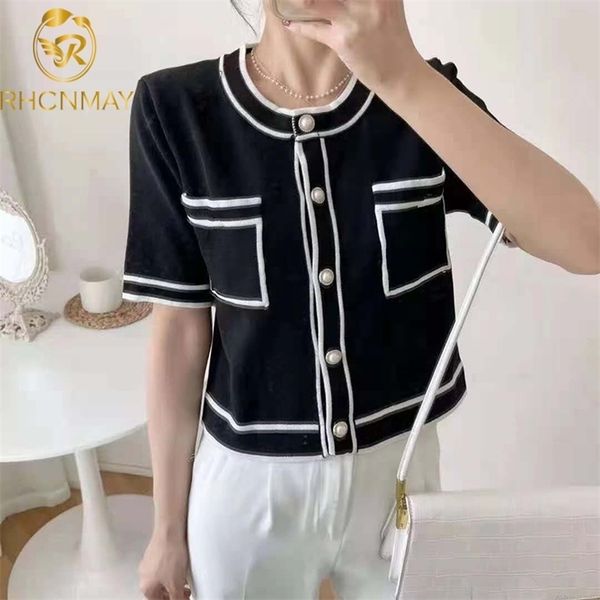 summer pearl buttons knitted cardigan women korean style fashion patchwork o-neck button up straight thin woman sweater 210520, White
summer pearl buttons knitted cardigan women korean style fashion patchwork o-neck button up straight thin woman sweater 210520, White
