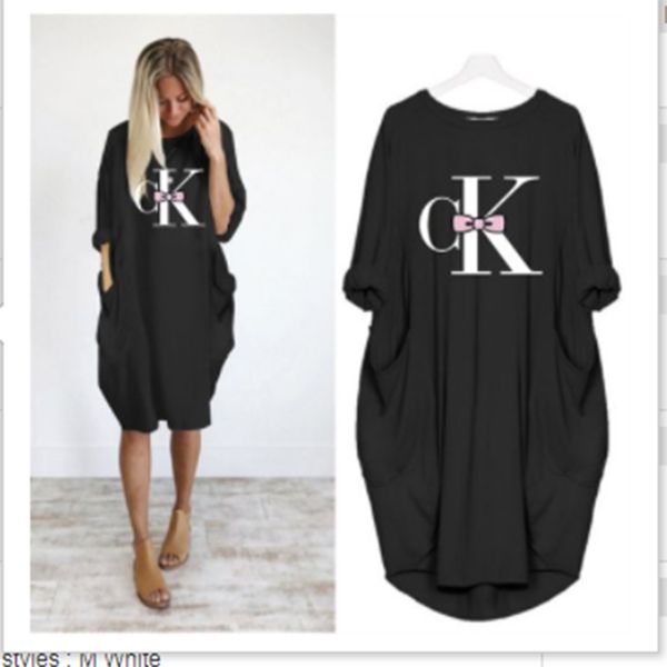 2021 female trend casual dress summer fashion round neck short sleeve printing large size loose pullover skirt, Black;gray
2021 female trend casual dress summer fashion round neck short sleeve printing large size loose pullover skirt, Black;gray