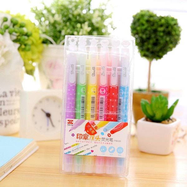 highlighters 48 pcs/lot cute highlight pen fluorescent marker neon stamp highlighter scrapbooking tools office material school supplies cb68, Black;red
highlighters 48 pcs/lot cute highlight pen fluorescent marker neon stamp highlighter scrapbooking tools office material school supplies cb68, Black;red