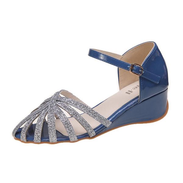 ankle strap gladiator sadndalias mujer drop shoes women summer wedge sandals fashion hollow out sequin ladies high heels, Black
ankle strap gladiator sadndalias mujer drop shoes women summer wedge sandals fashion hollow out sequin ladies high heels, Black