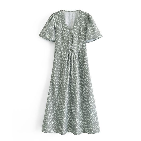 v-neck floral print elegant long dress for lady butterfly sleeve belt fashion women's draped vintage chic girl 210430, Black;gray
v-neck floral print elegant long dress for lady butterfly sleeve belt fashion women's draped vintage chic girl 210430, Black;gray