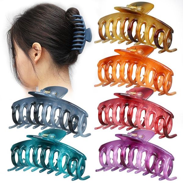 tortoiseshell large woman hair claw clips shower back of the head ponytail holder classic girl overlapping hairs clamps, Slivery;golden
tortoiseshell large woman hair claw clips shower back of the head ponytail holder classic girl overlapping hairs clamps, Slivery;golden
