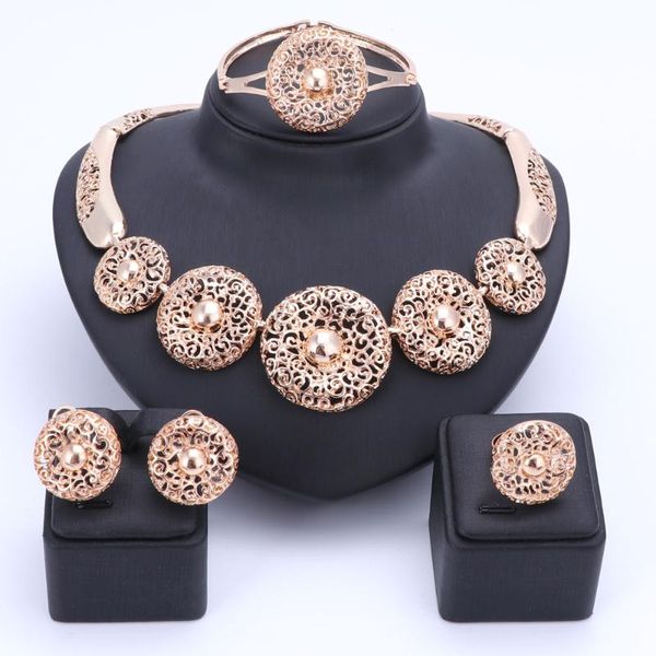 earrings & necklace ouhe nigerian beads wedding jewelry set bridal dubai gold color earring ring sets african, Silver
earrings & necklace ouhe nigerian beads wedding jewelry set bridal dubai gold color earring ring sets african, Silver