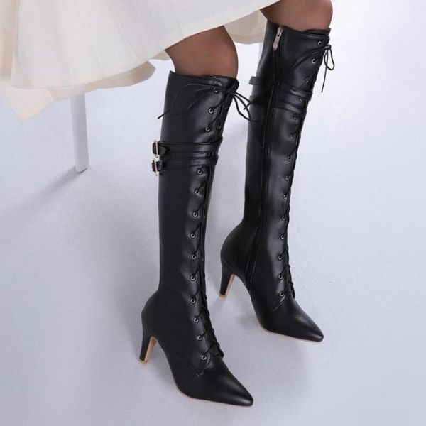 boots women high-heeled large size thick heel short mid-tube motorcycle knee high, Black
boots women high-heeled large size thick heel short mid-tube motorcycle knee high, Black