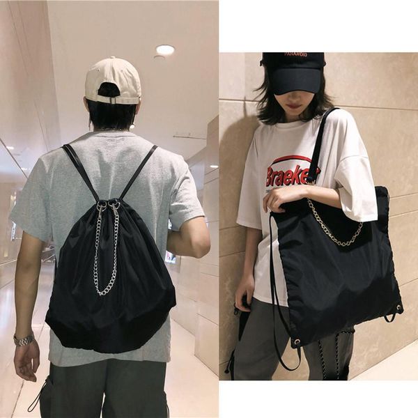 backpack nylon drawstring bags women and men large capacity design chain female tassel big totes backpacks bagpack
backpack nylon drawstring bags women and men large capacity design chain female tassel big totes backpacks bagpack
