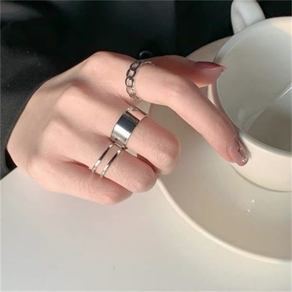 tendência de prata cor anéis para mulheres moda menina ouro metal anel conjunto noivado casamento casual festa presente punk boho 2021 jóias, Slivery;golden
tendência de prata cor anéis para mulheres moda menina ouro metal anel conjunto noivado casamento casual festa presente punk boho 2021 jóias, Slivery;golden