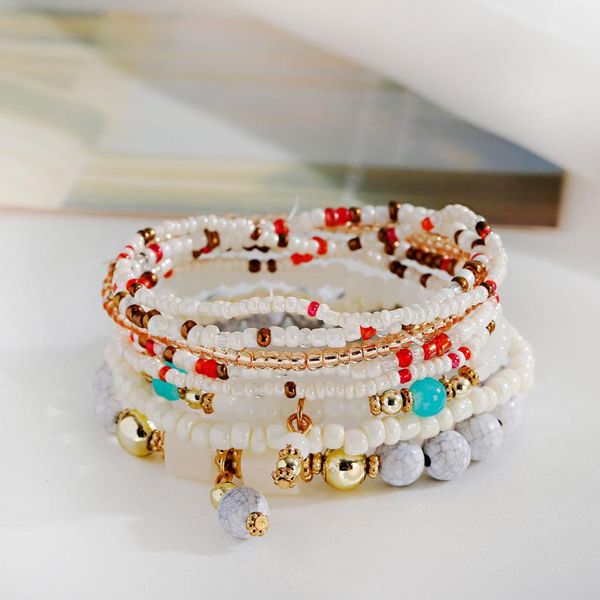 beaded, strands bohemia tassel charm beads bracelets for women boho candy color multilayer wrap bracelet set wristband jewelry pulseira femi, Black
beaded, strands bohemia tassel charm beads bracelets for women boho candy color multilayer wrap bracelet set wristband jewelry pulseira femi, Black