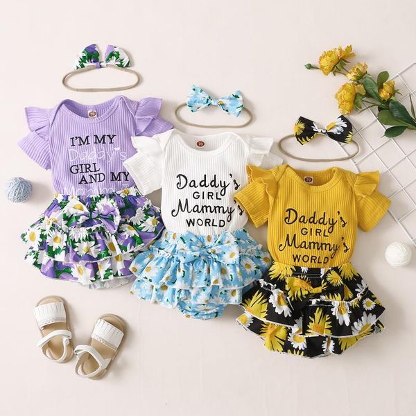 clothing sets 3pcs baby girls outfit, summer sleeve round collar letter romper + floral printing pantskirt bow headwear set, White
clothing sets 3pcs baby girls outfit, summer sleeve round collar letter romper + floral printing pantskirt bow headwear set, White