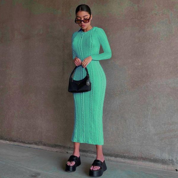 casual dresses women's long sleeve knitted bodycon winter sweater dress slim fit solid midi crewneck, Black;gray
casual dresses women's long sleeve knitted bodycon winter sweater dress slim fit solid midi crewneck, Black;gray