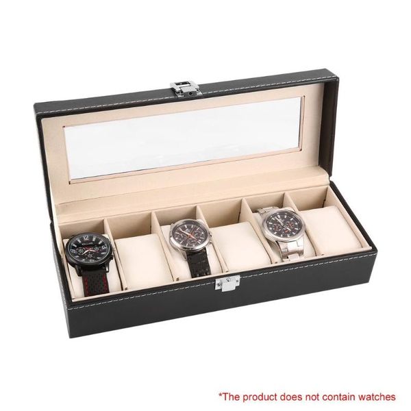 watch boxes & cases 6 grid luxury refinement slots wrist watches gift box case jewelry display storage holder worldwide caixa para relogio, Black;blue
watch boxes & cases 6 grid luxury refinement slots wrist watches gift box case jewelry display storage holder worldwide caixa para relogio, Black;blue