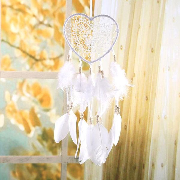 decorative objects & figurines heart shape feather beads large dream catcher handmade pendant hanging for wall net wind chimes window crafts
decorative objects & figurines heart shape feather beads large dream catcher handmade pendant hanging for wall net wind chimes window crafts