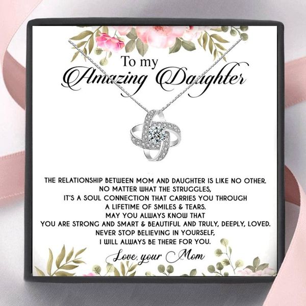 pendant necklaces necklace for daughter gift fashion girl heart women jewelry mom christmas birthday gifts, Silver
pendant necklaces necklace for daughter gift fashion girl heart women jewelry mom christmas birthday gifts, Silver