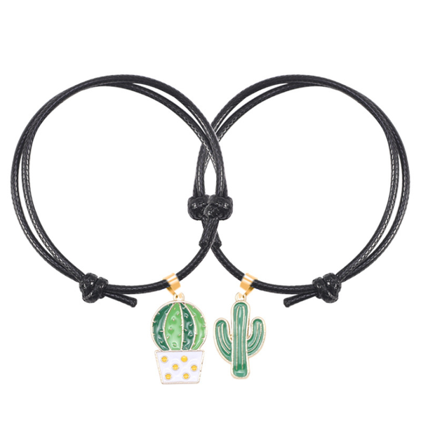 link, chain 2021 green plant cactus potted shape pendant bracelet simple fashion bff friendship friends alloy jewelry gift, Black
link, chain 2021 green plant cactus potted shape pendant bracelet simple fashion bff friendship friends alloy jewelry gift, Black
