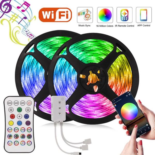 wifi led strip work with alexa neon ribbon light night lamp for room rgb tape lumens holiday lighting gift mother's day strips
wifi led strip work with alexa neon ribbon light night lamp for room rgb tape lumens holiday lighting gift mother's day strips