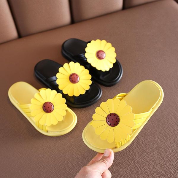 summer girls children's sandals slides flowers princess beach slippers shoes little girl, Black;red
summer girls children's sandals slides flowers princess beach slippers shoes little girl, Black;red
