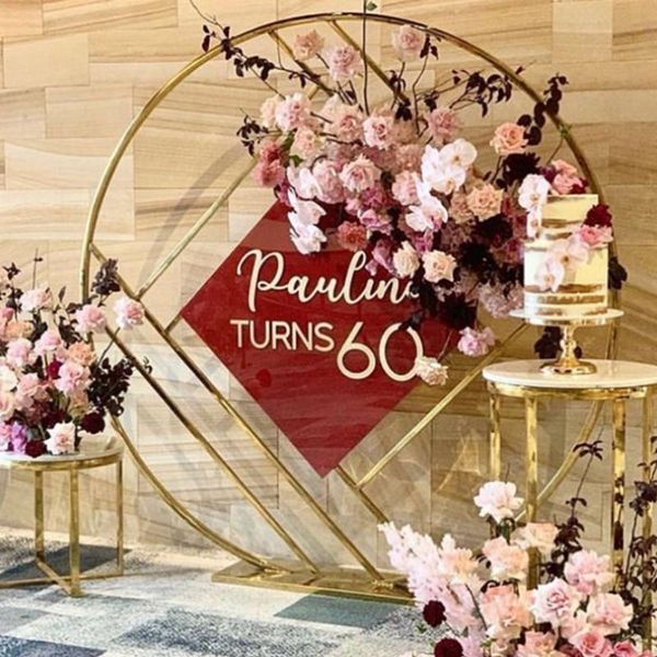 vases 200cm) design gold stainless steel flower shape luxury floral wall mesh wedding balloon arch backdrop for decorations ab0633
vases 200cm) design gold stainless steel flower shape luxury floral wall mesh wedding balloon arch backdrop for decorations ab0633