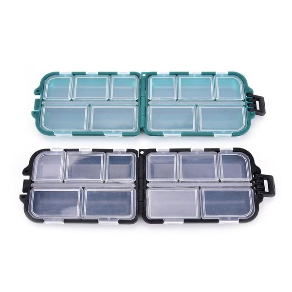 fishing accessories 10 compartments mini tackle box fish lures hooks baits plastic storage holder square case
fishing accessories 10 compartments mini tackle box fish lures hooks baits plastic storage holder square case