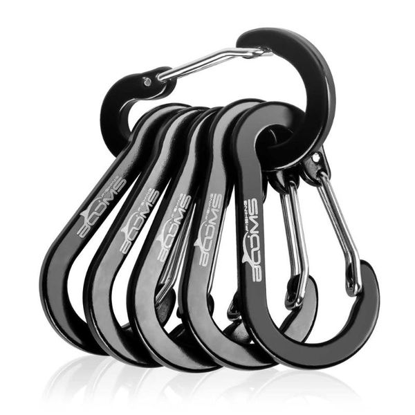 drop 6pcs mountaineering buckle steel small carabiner clips outdoor camping multi tool fishing climbing acessories cords, slings and webbing
drop 6pcs mountaineering buckle steel small carabiner clips outdoor camping multi tool fishing climbing acessories cords, slings and webbing