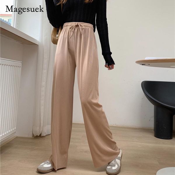 women's pants & capris 2021 autumn winter fashion wide leg women versatile high waist casual suit slim straight 17653, Black;white
women's pants & capris 2021 autumn winter fashion wide leg women versatile high waist casual suit slim straight 17653, Black;white