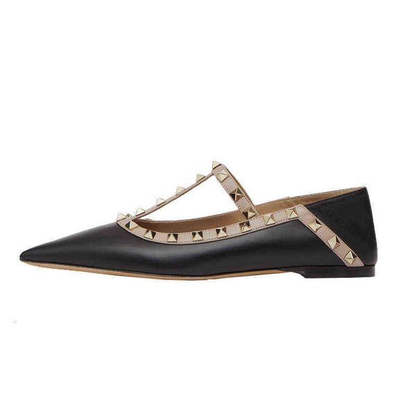 women's formal shoes warren v's new single shoes without grinding feet: pointed shallow mouth rivets, t-shaped belt, two-way tread, Black
women's formal shoes warren v's new single shoes without grinding feet: pointed shallow mouth rivets, t-shaped belt, two-way tread, Black