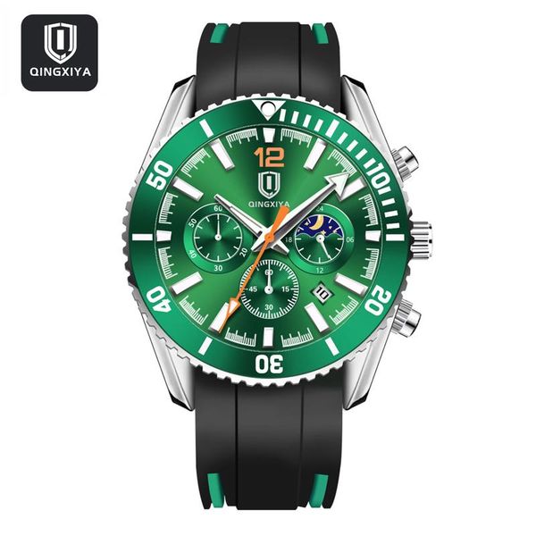wristwatches qingxiya fashion mens watches silicone sport quartz watch men date clock waterproof wristwatch chronograph, Slivery;brown
wristwatches qingxiya fashion mens watches silicone sport quartz watch men date clock waterproof wristwatch chronograph, Slivery;brown