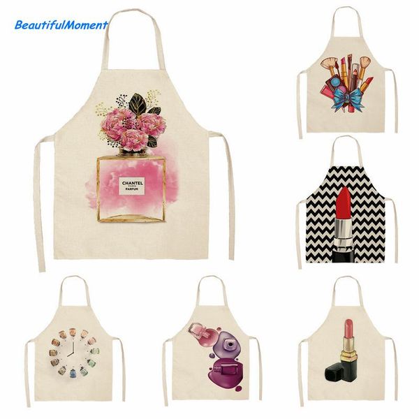 aprons 1pcs lipstick printed cleaning sleeveless home cooking kitchen apron cook wear cotton linen bibs
aprons 1pcs lipstick printed cleaning sleeveless home cooking kitchen apron cook wear cotton linen bibs