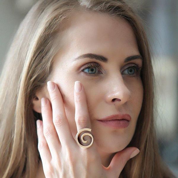 cluster rings spiral custom design hand production without stone authentic 925 sterling silver ring, Golden;silver
cluster rings spiral custom design hand production without stone authentic 925 sterling silver ring, Golden;silver