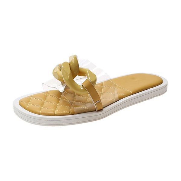 slippers flat women 2021 fashion summer shoes woman casual pvc transparent indoor slipper women's chain slides for home, Black
slippers flat women 2021 fashion summer shoes woman casual pvc transparent indoor slipper women's chain slides for home, Black