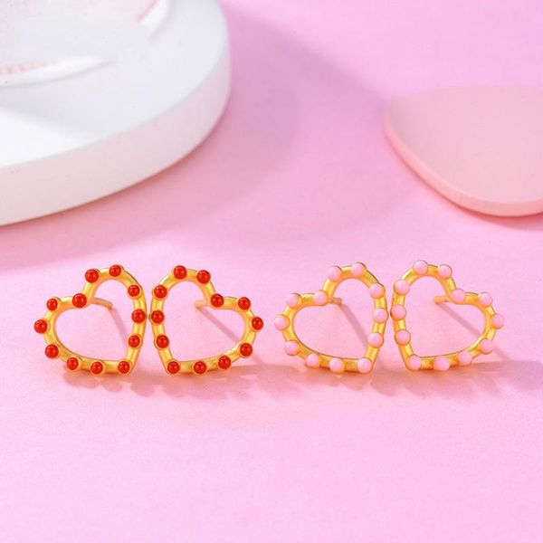 stud simple 3d heart design gold color hollowed earrings cute fashion ear piercing earring for women girl christmas gifts, Golden;silver
stud simple 3d heart design gold color hollowed earrings cute fashion ear piercing earring for women girl christmas gifts, Golden;silver