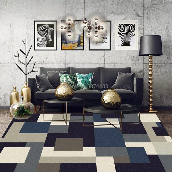 fashion modern black blue white gray geometric square splicing living room bedroom kitchen bedside carpet floor mat carpets
fashion modern black blue white gray geometric square splicing living room bedroom kitchen bedside carpet floor mat carpets