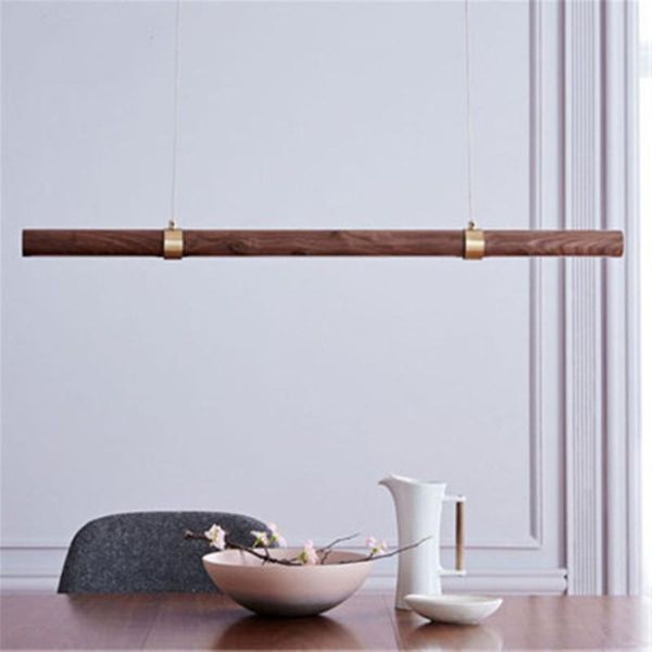 pendant lamps nordic personality walnut long strip restaurant chandelier modern minimalist office studio solid wood led lighting
pendant lamps nordic personality walnut long strip restaurant chandelier modern minimalist office studio solid wood led lighting