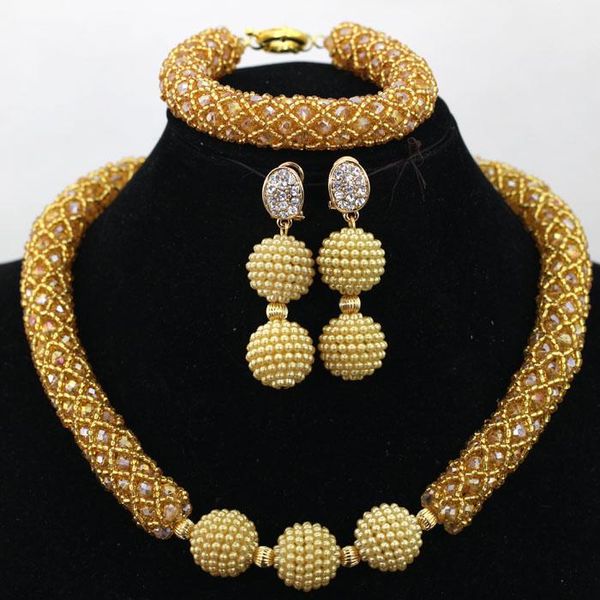 earrings & necklace champagne costume african jewelry set gold ball bridal choker for wedding party women qw036, Silver
earrings & necklace champagne costume african jewelry set gold ball bridal choker for wedding party women qw036, Silver