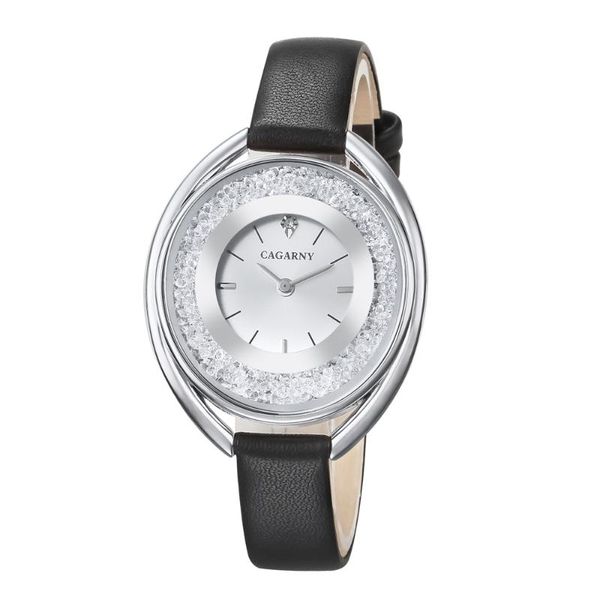 wristwatches cagarny women's crystalline quartz watches leather fashion ladies watch female bling crystal gif, Slivery;brown
wristwatches cagarny women's crystalline quartz watches leather fashion ladies watch female bling crystal gif, Slivery;brown