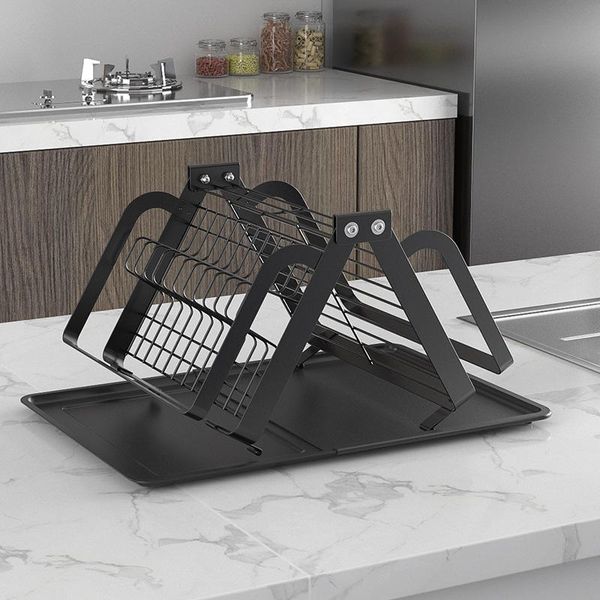 detachable for cleaning, creative folding table and chopstick rack, strong load-bearing kitchen dish drain rack storage baskets
detachable for cleaning, creative folding table and chopstick rack, strong load-bearing kitchen dish drain rack storage baskets