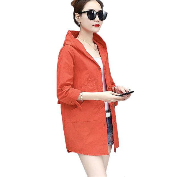women's trench coats coat 2021 spring autumn thin long section loose casual outwear sun protection clothing female 4xl a76, Tan;black
women's trench coats coat 2021 spring autumn thin long section loose casual outwear sun protection clothing female 4xl a76, Tan;black