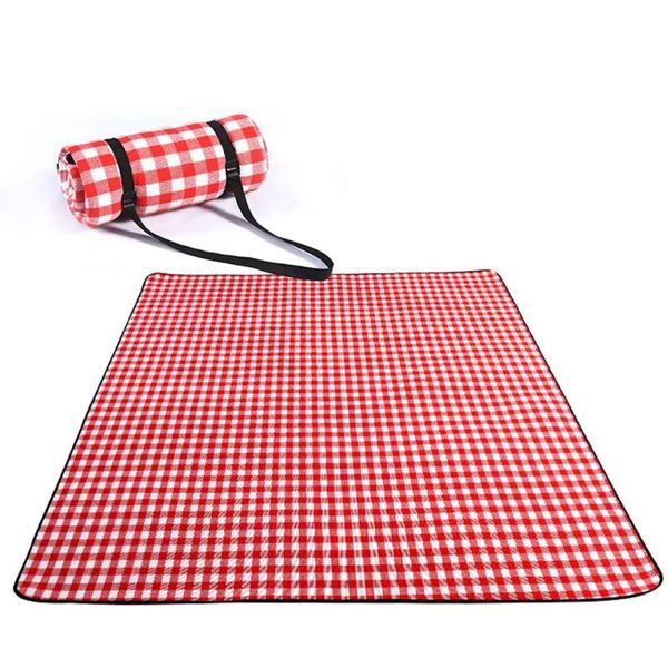 outdoor foldable waterproof picnic mat fashion thicken pad breathable soft portable red white plaid camping travel beach blanket pads
outdoor foldable waterproof picnic mat fashion thicken pad breathable soft portable red white plaid camping travel beach blanket pads