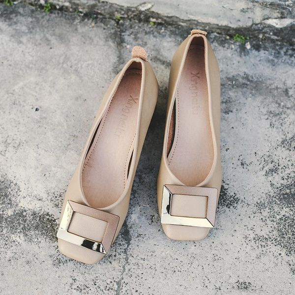 dress shoes 2021 spring model korean style square head chunky heel shallow mouth grandma buckle retro single, Black
dress shoes 2021 spring model korean style square head chunky heel shallow mouth grandma buckle retro single, Black