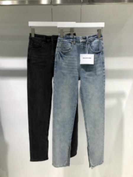 women's jeans 2021 autumn trendy design high waist buttom black grey slim split lrg women female pants simple fashion classic a2, Blue
women's jeans 2021 autumn trendy design high waist buttom black grey slim split lrg women female pants simple fashion classic a2, Blue