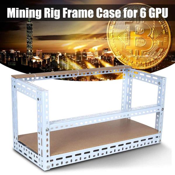 open air mining miner frame crypto coin diy stackable rig btc fame case for 6 graphics card eth ethereum fans & coolings
open air mining miner frame crypto coin diy stackable rig btc fame case for 6 graphics card eth ethereum fans & coolings