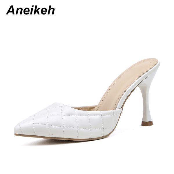 summer woman shoes slippers basic pu soft fabric mature shallow thin heels slip-on dress pointed toe size 35-41 white 210507, Black
summer woman shoes slippers basic pu soft fabric mature shallow thin heels slip-on dress pointed toe size 35-41 white 210507, Black