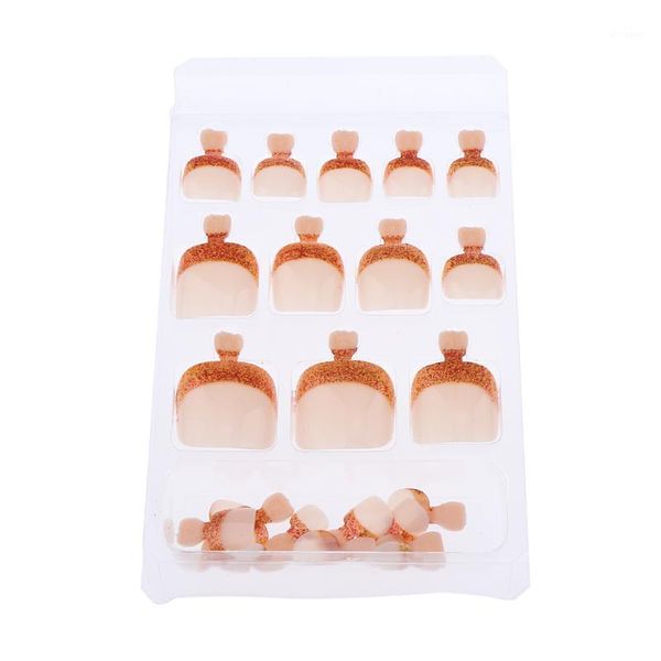 24pcs false toenail tip full cover for manicure fake toe nail tips decorations nails1, Red;gold
24pcs false toenail tip full cover for manicure fake toe nail tips decorations nails1, Red;gold