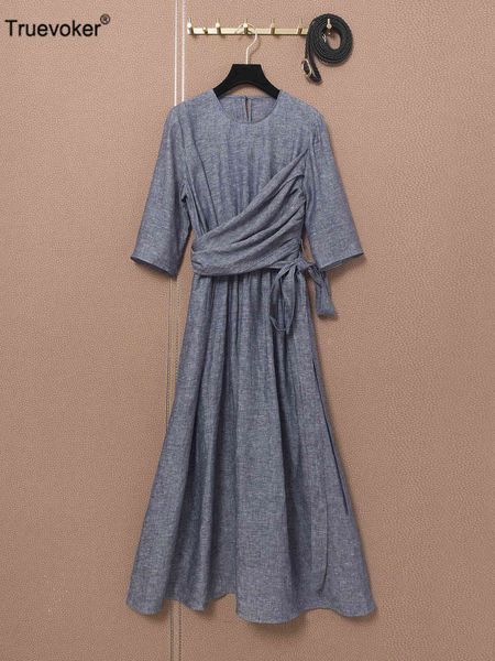 truevoker europe runway fashion 100% linen prom robe women half sleeve pure grey wraped midi long dress 210602, Black;gray
truevoker europe runway fashion 100% linen prom robe women half sleeve pure grey wraped midi long dress 210602, Black;gray