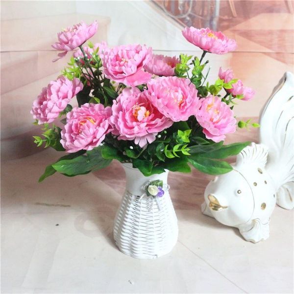 decorative flowers & wreaths artificial peony silk fake decoration flower bouquet wreath for family wedding home deskroom
decorative flowers & wreaths artificial peony silk fake decoration flower bouquet wreath for family wedding home deskroom
