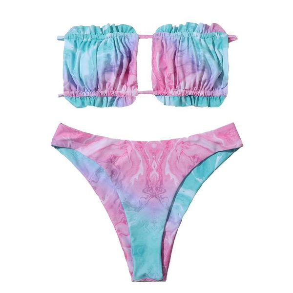 women's swimwear tie dye bikinis set push up bra quality 2021 separate woman 2 pieces mujer, White;black
women's swimwear tie dye bikinis set push up bra quality 2021 separate woman 2 pieces mujer, White;black
