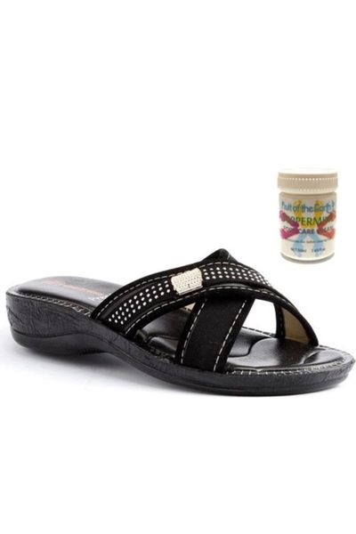 slippers women's day garden lady slipper + heel crack, callus remover repair foot 50 ml, Black
slippers women's day garden lady slipper + heel crack, callus remover repair foot 50 ml, Black