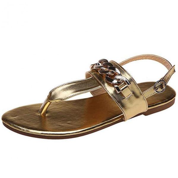 sandals women's round head ladies fashion pu metal chain large size beach shoes women outdoor slippers, Black
sandals women's round head ladies fashion pu metal chain large size beach shoes women outdoor slippers, Black