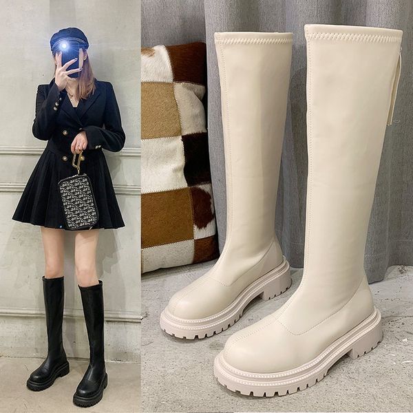 boot's summer 2021 autumn versatile thick soled knight below the knee net red thin boots trend, Black
boot's summer 2021 autumn versatile thick soled knight below the knee net red thin boots trend, Black